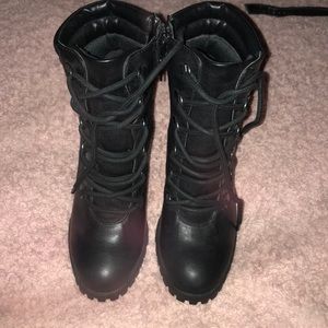 Windsor combat booties